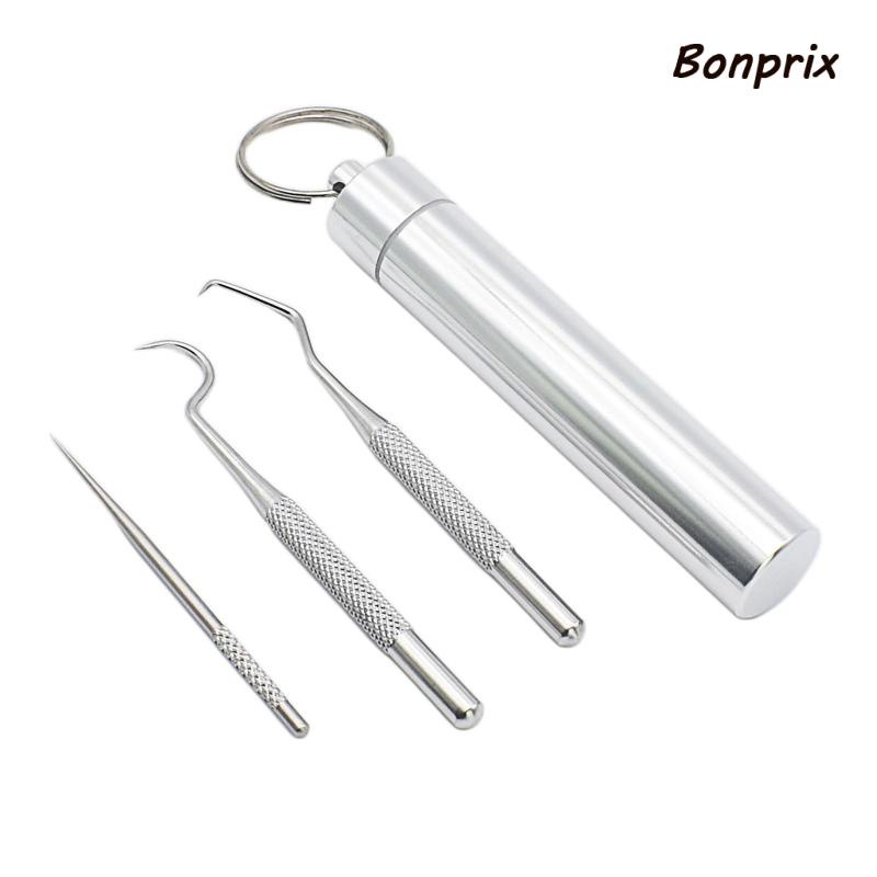 Hộp Đựng Tăm Xỉa Răng Bằng Thép Không Gỉ Có Giá Đỡ