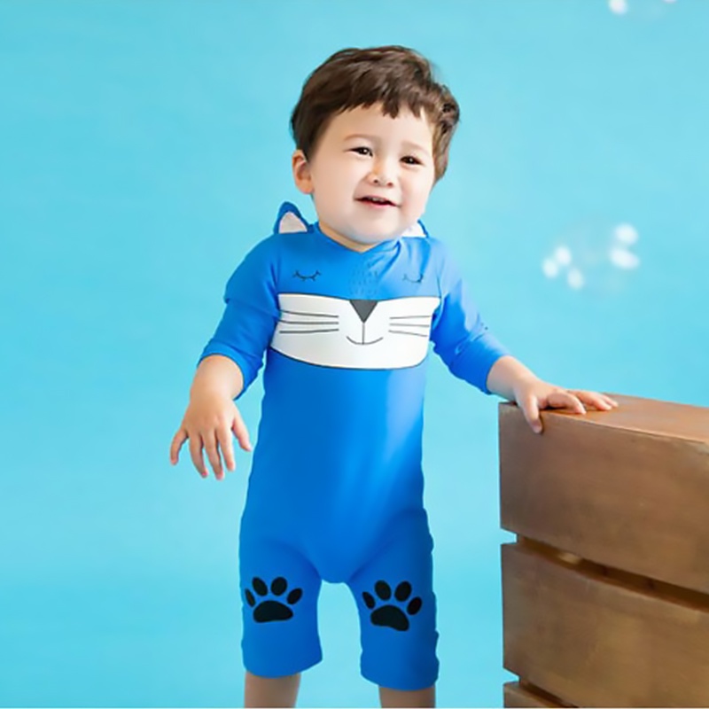 Bộ Đồ Bơi Tay Dài Chống Nắng Cho Bé 1-3 Tuổi