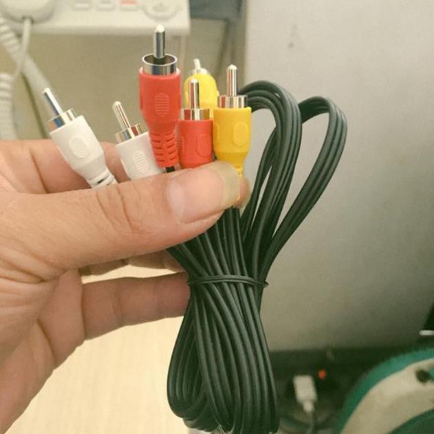 Dây Av 6 đầu zin theo máy k+