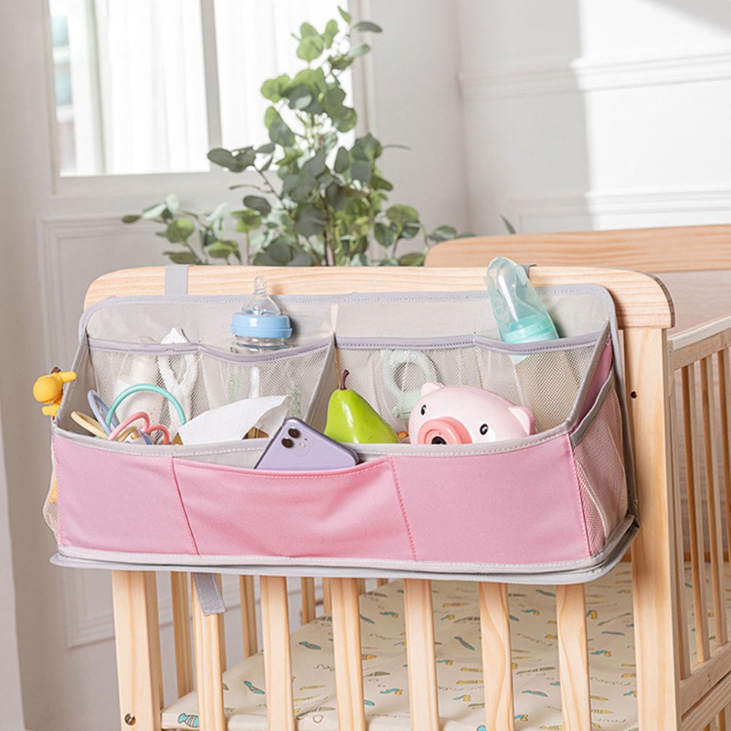 Túi Đựng Đồ Dùng Treo Nôi Em Bé Tiện Dụng