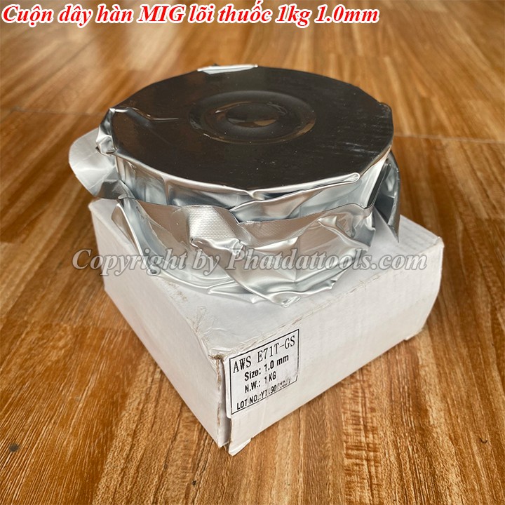 Cuộn dây hàn Mig lõi thuốc 1kg cho máy hàn Mig mini Kenmax-Sasuke