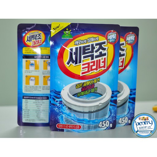 Bột tẩy vệ sinh lồng giặt Hàn Quốc