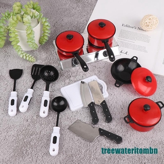 Bộ Đồ Chơi Nấu Ăn 13 Món Bằng Nhựa Cho Bé
