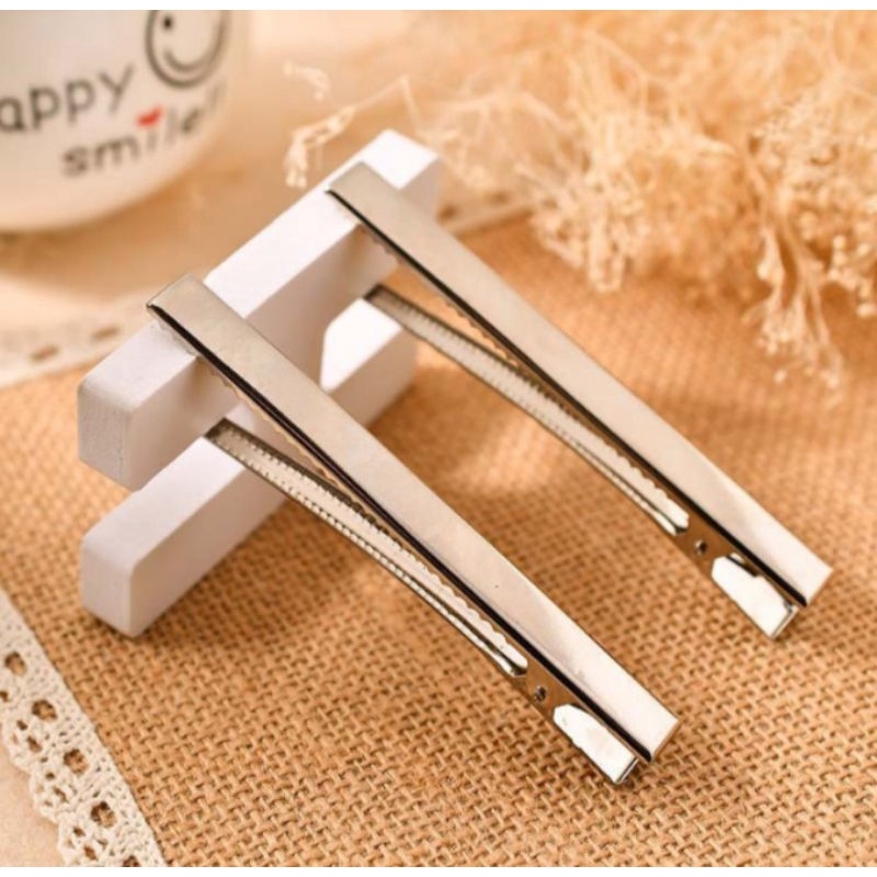 Kẹp inox mỏ vịt 4,5cm (giá 1 cái)