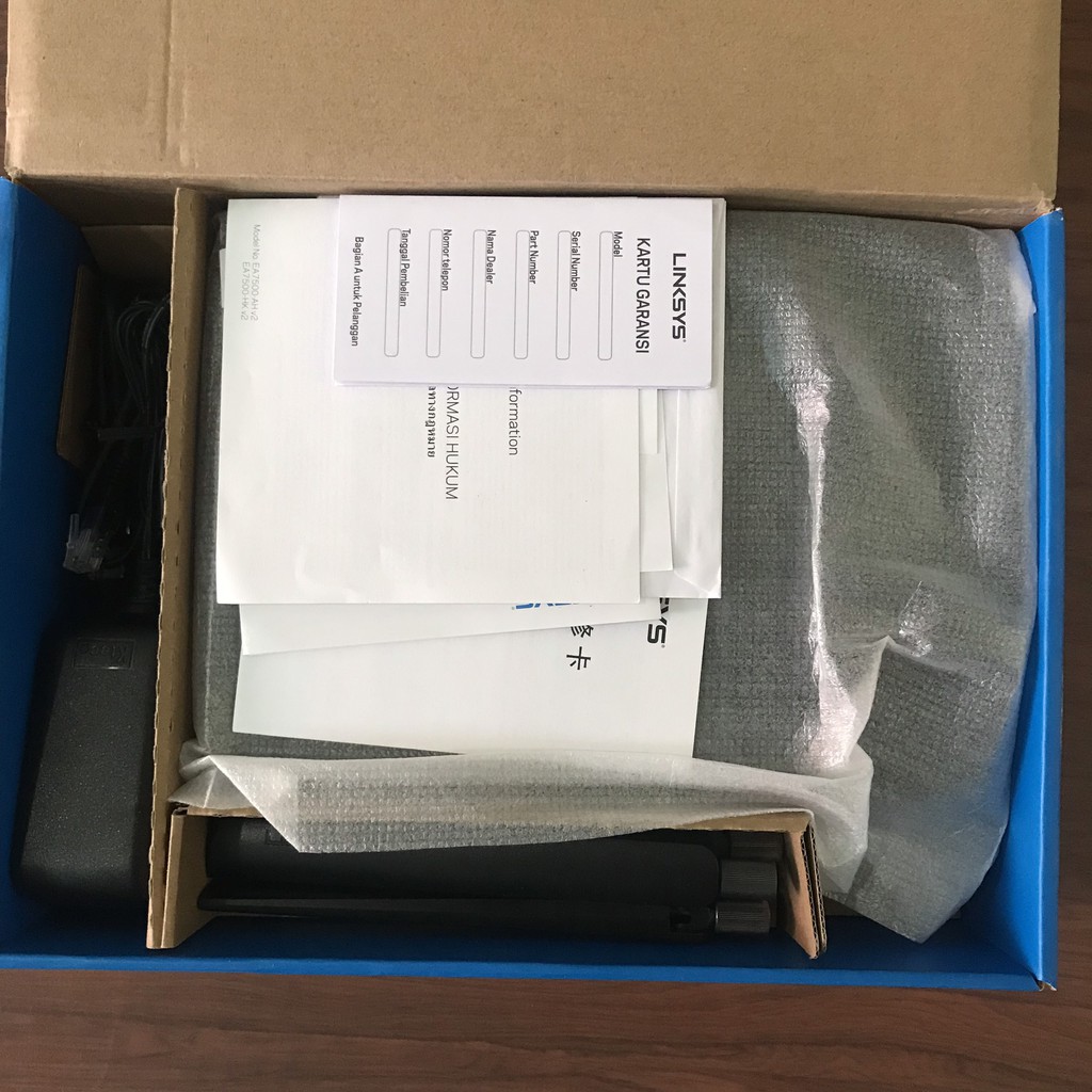 Bộ phát wifi LINKSYS EA7500 chuẩn AC1900 Mu-mimo hàng mới 100% nguyên hộp | BigBuy360 - bigbuy360.vn