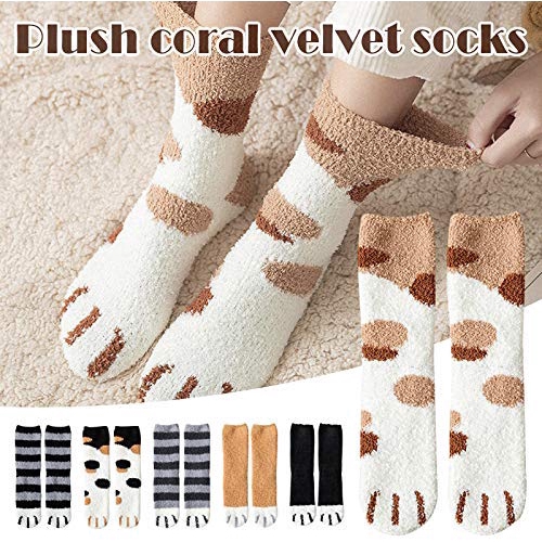 Tất giữ ấm dày dặn hình bàn chân mèo dễ thương
