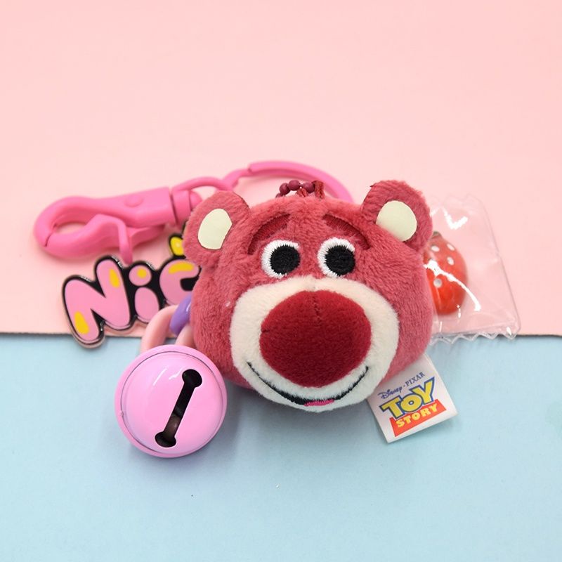 Móc khóa hình thú nhồi bông ENVIROSAX dễ thương trang trí balo/ túi xách