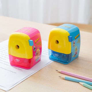 Gọt chì quay tay Deli 629 độ sắc bút chì có thể điều chỉnh φ7mm~12mm