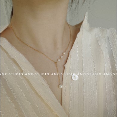 Vòng cổ chữ Y đính hạt trai phong cách cổ điển cho nữ ( chiếc ) | BigBuy360 - bigbuy360.vn