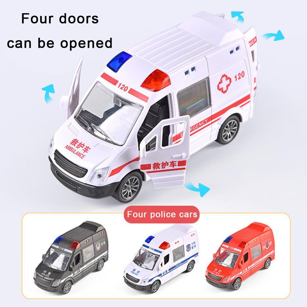 Mô Hình Xe Cứu Hỏa / Xe Cảnh Sát / Xe Cứu Hỏa B8U0 Cho Bé Trai
