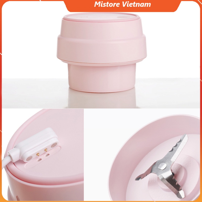 Máy xay sinh tố Xiaomi mini Star Fruit Cup 17PIN Tích hợp pin sạc - Nhỏ gọn tiện lợi mang theo hàng ngày