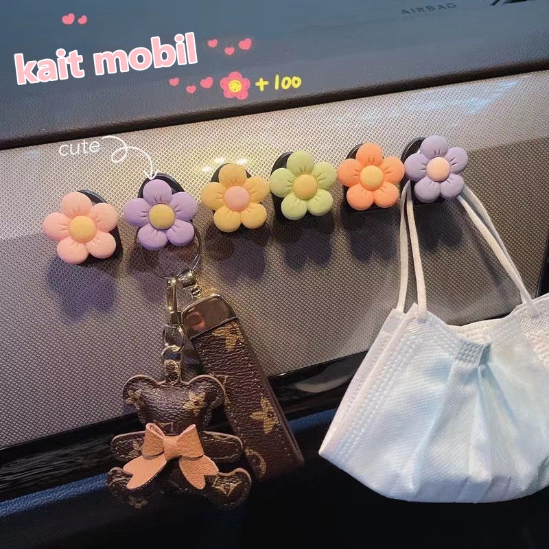 Creative cute cartoon design storage hanger hooks for car interior xAxz