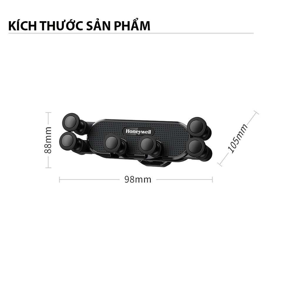Giá đỡ điện thoại ô tô đa năng Xiaomi Honeywell, giá kẹp điện thoại ô tô tự động, đa chức năng, tiện sử dụng