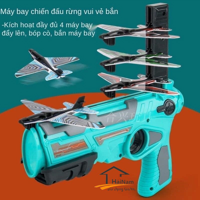 (HOT)Đồ Chơi Súng Phóng May Bay 4 Tầng Cho Bé