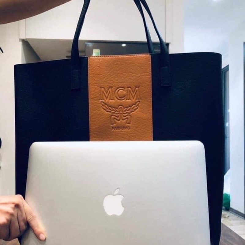 Túi Tote MCM Gift hãng authentic 100% Lotte Duty Free