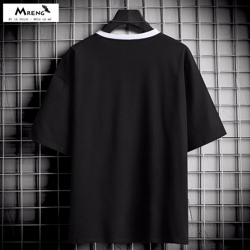 ĐẲNG CẤP TT Áo Thun Nam Tay Lỡ Phom Rộng Oversize 95% Cotton Cao Cấp - MRENG AP005 & .