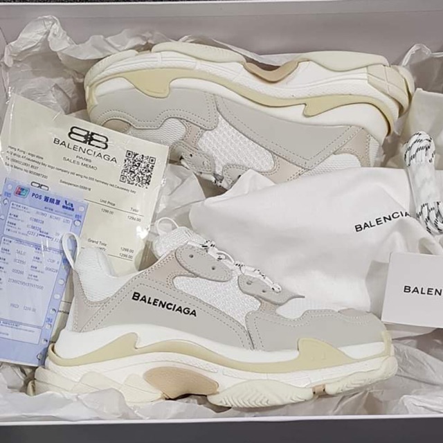 GIÀY B.A.L.E.N WHITE SC