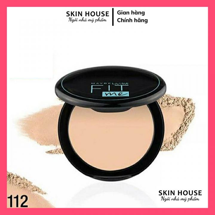 Phấn phủ Maybelline Fit Me - Phấn Nền Fit Me Maybelline New York Compact Powder Kiềm Dầu Chống Nắng 12H SPF28 PA+++  6g