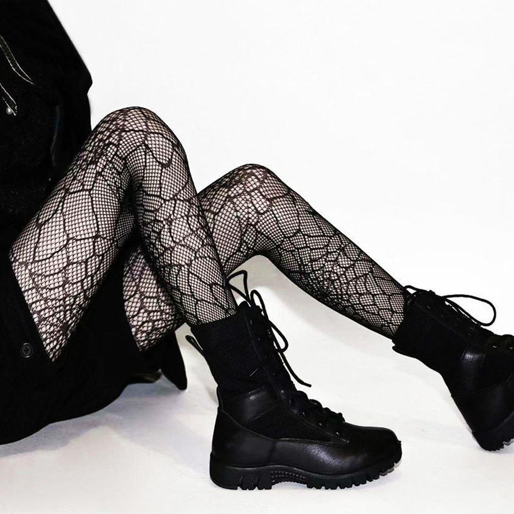 Quần Tất Lưới Xuyên Thấu Phong Cách Lolita Thời Trang Cho Nữ