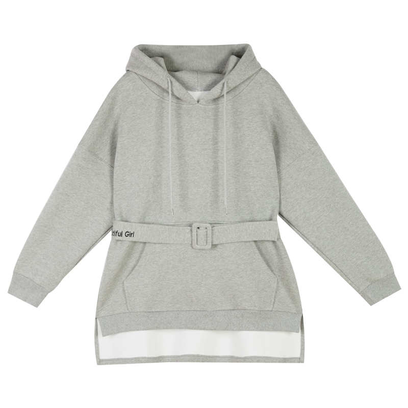 Áo Khoác Hoodie Thắt Dây Phong Cách Retro Hồng Kông