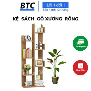 Kệ sách gỗ xương rồng 8 ngăn chất liệu gỗ MDF cao câp, bền bỉ - Lỗi 1 đổi 1 - Bảo hành 12 tháng BTC.8686