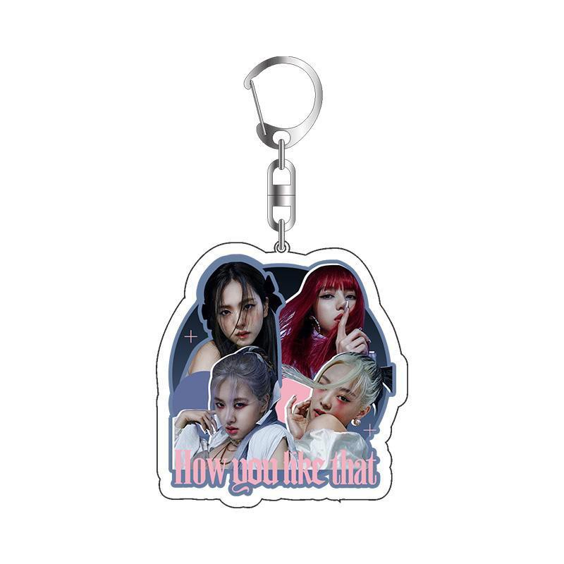 Set đồ lưu niệm hình nhóm nhạc Blackpink gồm dây đeo + nhật ký + móc khóa + quạt + thẻ độc đáo | BigBuy360 - bigbuy360.vn