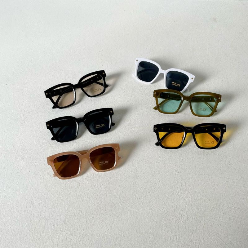 (Quảng Châu xịn) Kính mát thời trang phong cách Hàn Quốc MK02 cho bé trai, bé gái từ 6 đến 15 tuổi.