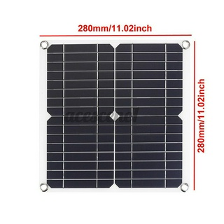 Solar Panel Flexible Monocrystalline Battery Charge with Dual High Efficiency
