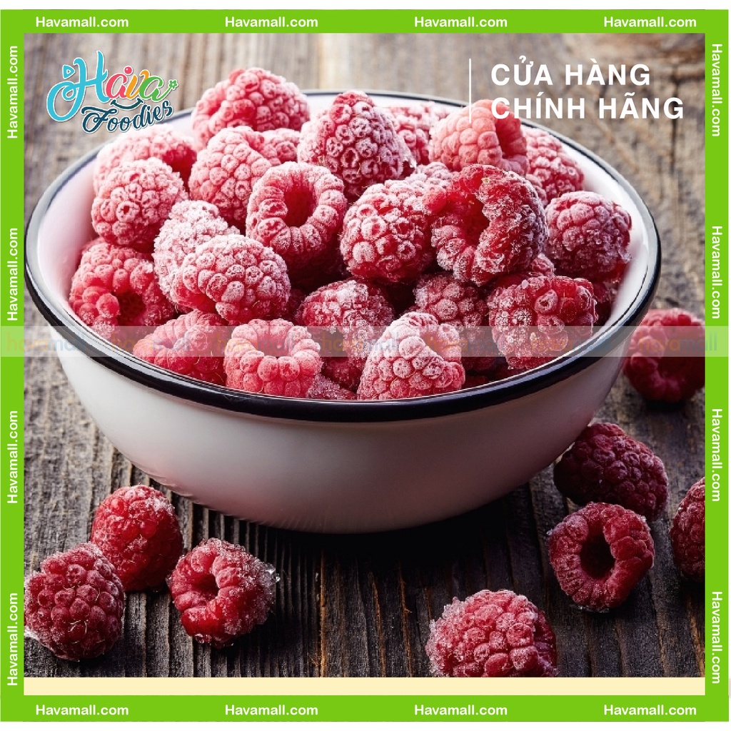 Trái Phúc Bồn Tử Đỏ Đông Lạnh V-Safefood – Frozen Raspberries