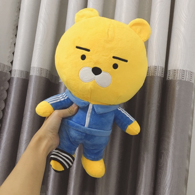 Gấu Bông Ryan mặt đồ xanh