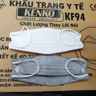 Combo 10 cái khẩu trang 4d kf94 kenko luxury