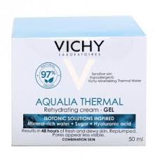 Vichy Aqualia Thermal Rehydrating Gel Cream (50ml): Kem Dưỡng và cung cấp nước dạng gel giúp da mịn màng, tươi sáng