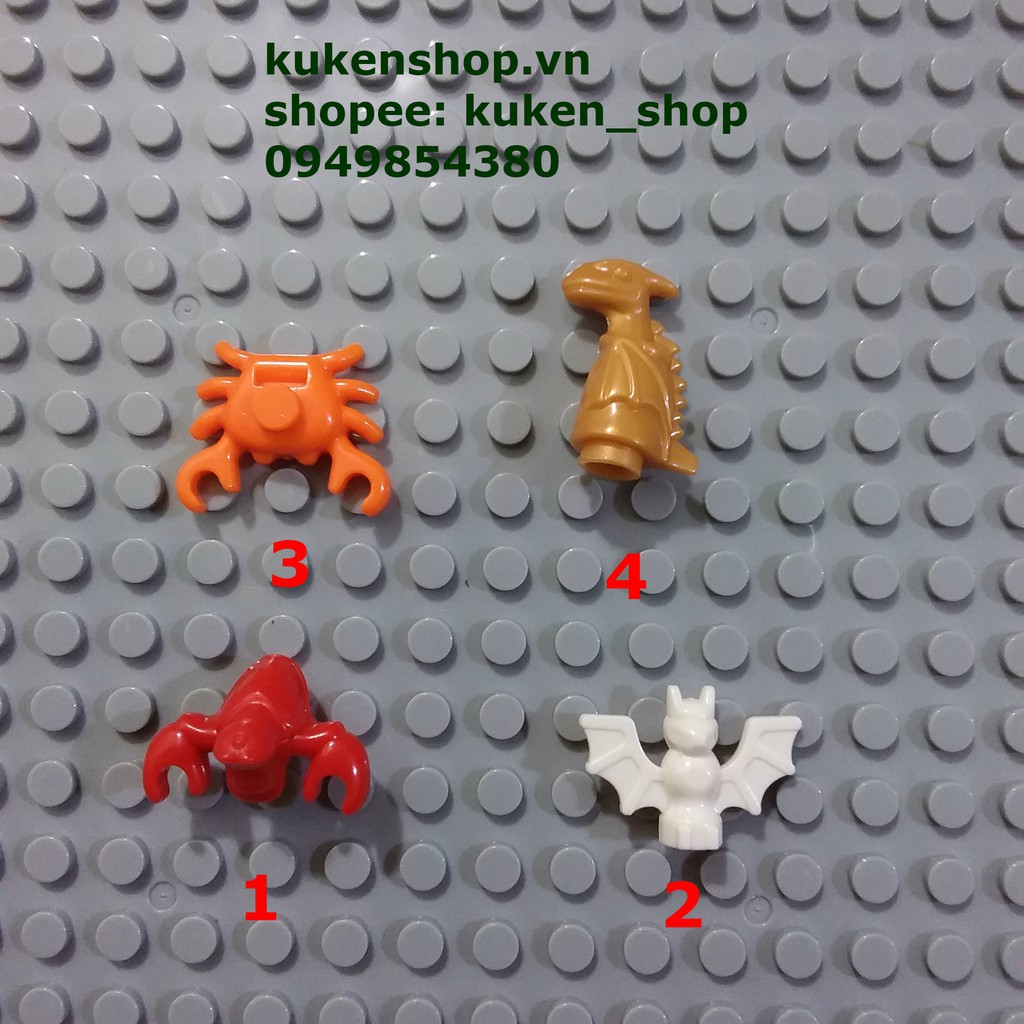 Minifigures Lego Động Vật Cua Biển Dơi NO.274 - Phụ Kiện MOC