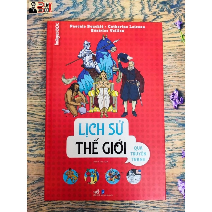 Sách - Lịch Sử Thế Giới Qua Truyện Tranh - Nhiều Tác Giả - Bình Book