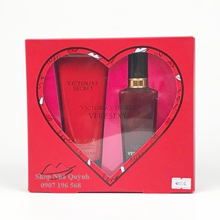 Bộ lotion dưỡng thể và xịt thơm Victoria's Secret Very Sexy