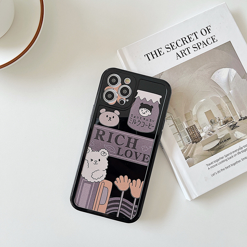 Ốp lưng iphone vuông cạnh hình insbear 6plus/6s/6splus/7/7plus/8/8plus/x/xr/xs/11/12/pro/max/plus/promax | BigBuy360 - bigbuy360.vn