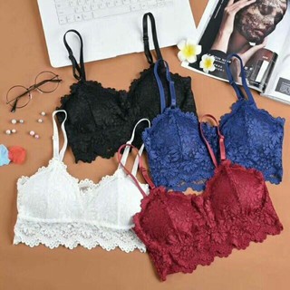Áo Ngực Nữ Giới Siêu Đẹp Áo bra ren katun mẫu 343