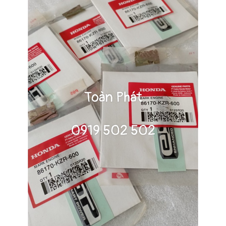 TEM DẺO ESP (CÁC ĐỜI TAY GA HONDA) - 86170KZR600 - CHÍNH HÃNG HONDA INDONESIA