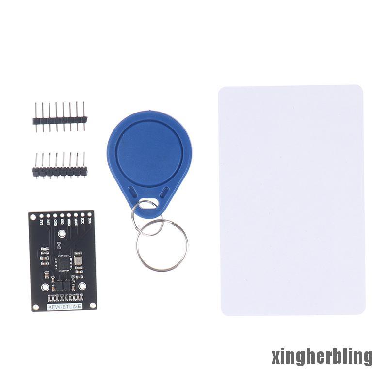 Mô Đun Rfid Rc522 Mfrc-522 Rdm6300 13.56 Mhz 125khz Kèm Thẻ Spi