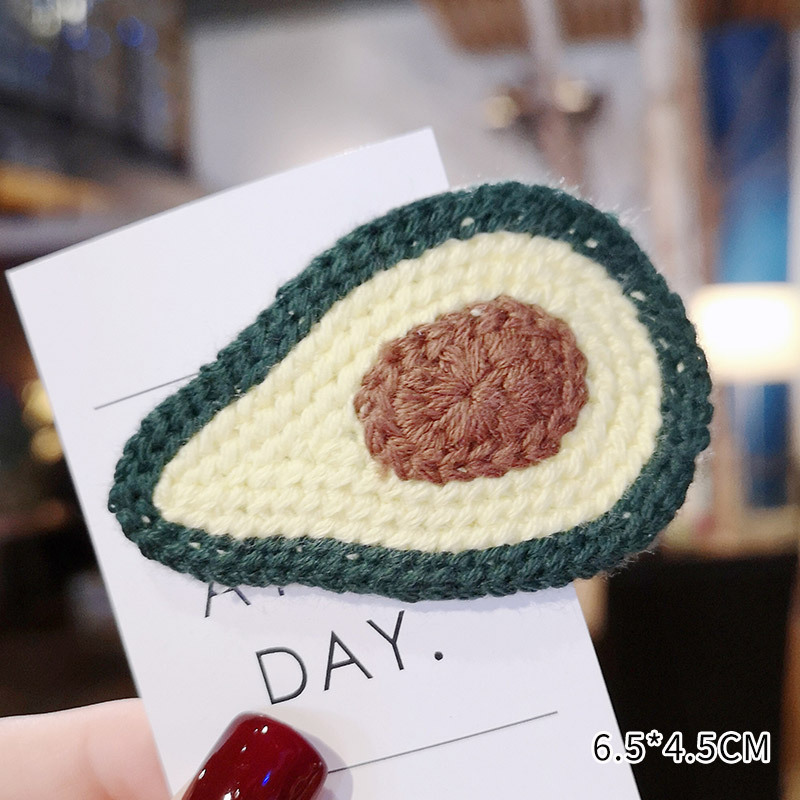 Kẹp tóc BB hình trái cây dễ thương phong cách Hàn quốc