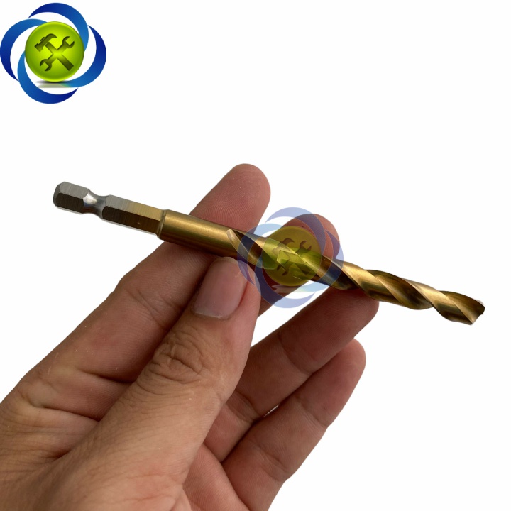 Mũi khoan sắt 10mm Tolsen 75194 dài 133mm chuôi lục giác