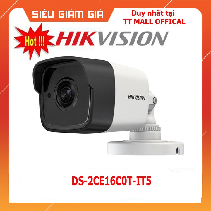 Camera Hikvision HD720 DS-2CE16C0T-IT5 - hàng chính hãng