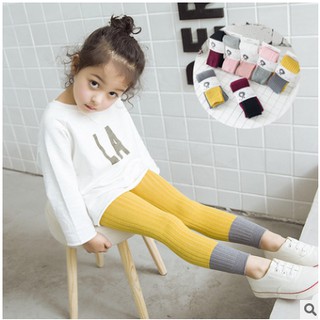 Quần tất len cho bé - Quần tất đẹp - Quần tất màu trơn cho bé 1 đến 8 tuổi