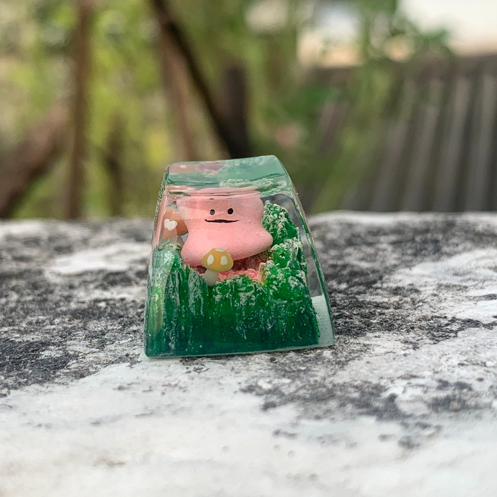 Nút bàn phím keycap Ditto- Pokemon
