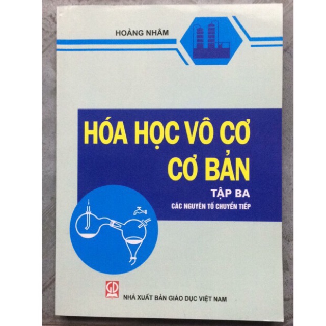 Sách - Hoá học Vô cơ Cơ bản Tập 3: Các nguyên tố chuyển tiếp
