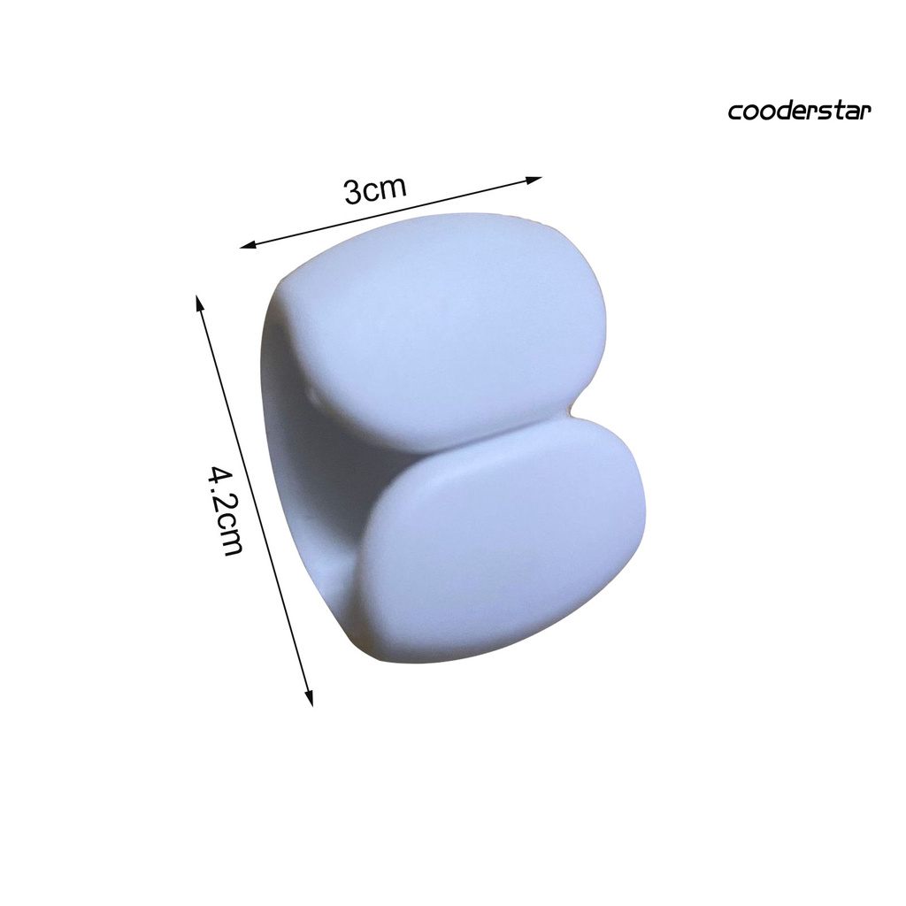 Set 4 Kẹp Giữ Dây Cáp Bằng Silicon Tiện Dụng