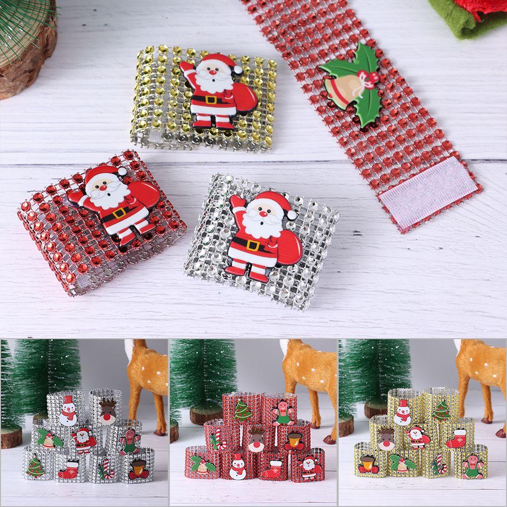 Vòng Giữ Khăn Ăn Trang Trí Bàn Ăn Nhà Hàng / Giáng Sinh