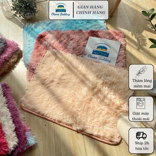 Thảm lông lau chân chùi chân sợi len mềm mại siêu thấm Otama Bedding