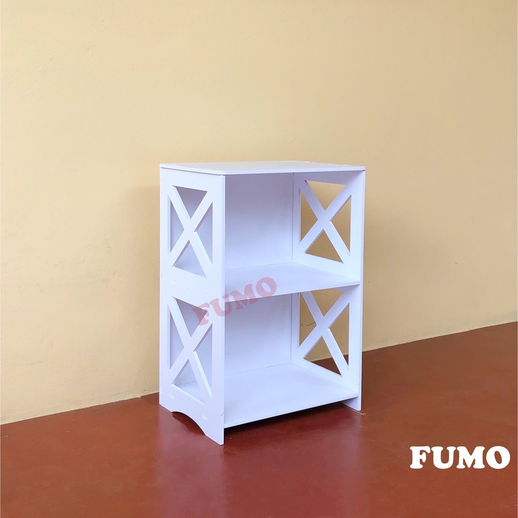 FUMO Tủ Kệ đầu Giường Gỗ Nhựa PVC Cao Cấp 60 x x40 x 30cm Lắp Ghép Tiện Lợi SP033