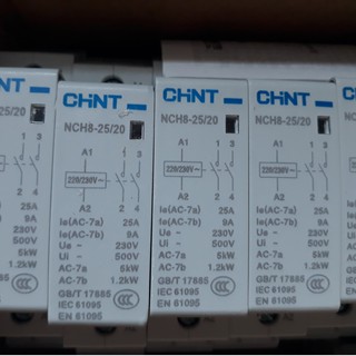 Khởi động từ 1 pha chint 25a/220v